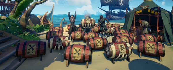 Sea of Thieves update 'Black Powder Stashes' released